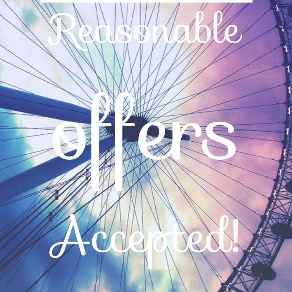 Reasonable Offers Accepted!
